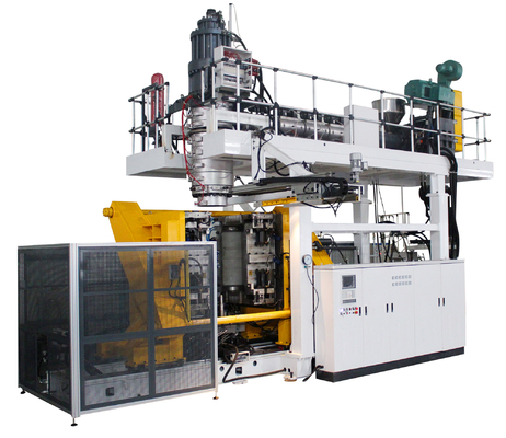 satın al 200L Tek / Çift L Halka Plastik Davul Şişirme Makinesi Kimyasal Emtia Gıdası İçin online manufacture