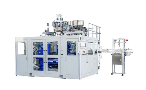 satın al Mavi Çift İstasyon Şişirme Makinası 18M³ / h Soğutma Suyu Tüketimi online manufacture